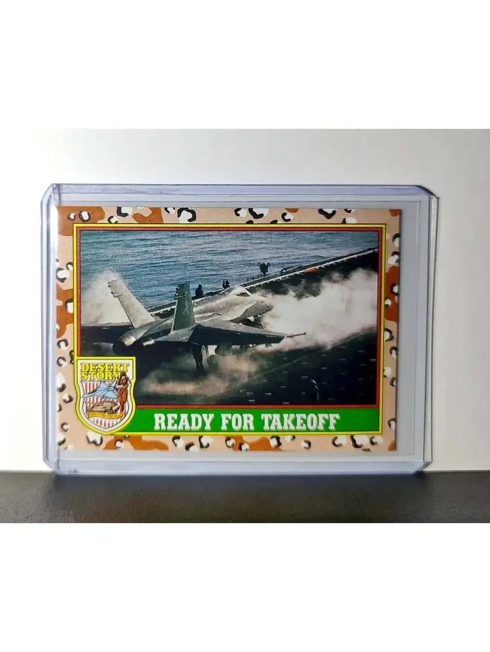 Ready for Takeoff 1991 Topps Desert Storm #26 Card